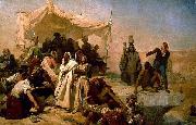 Leon Cogniet The 1798 Egyptian Expedition Under the Command of Bonaparte oil painting